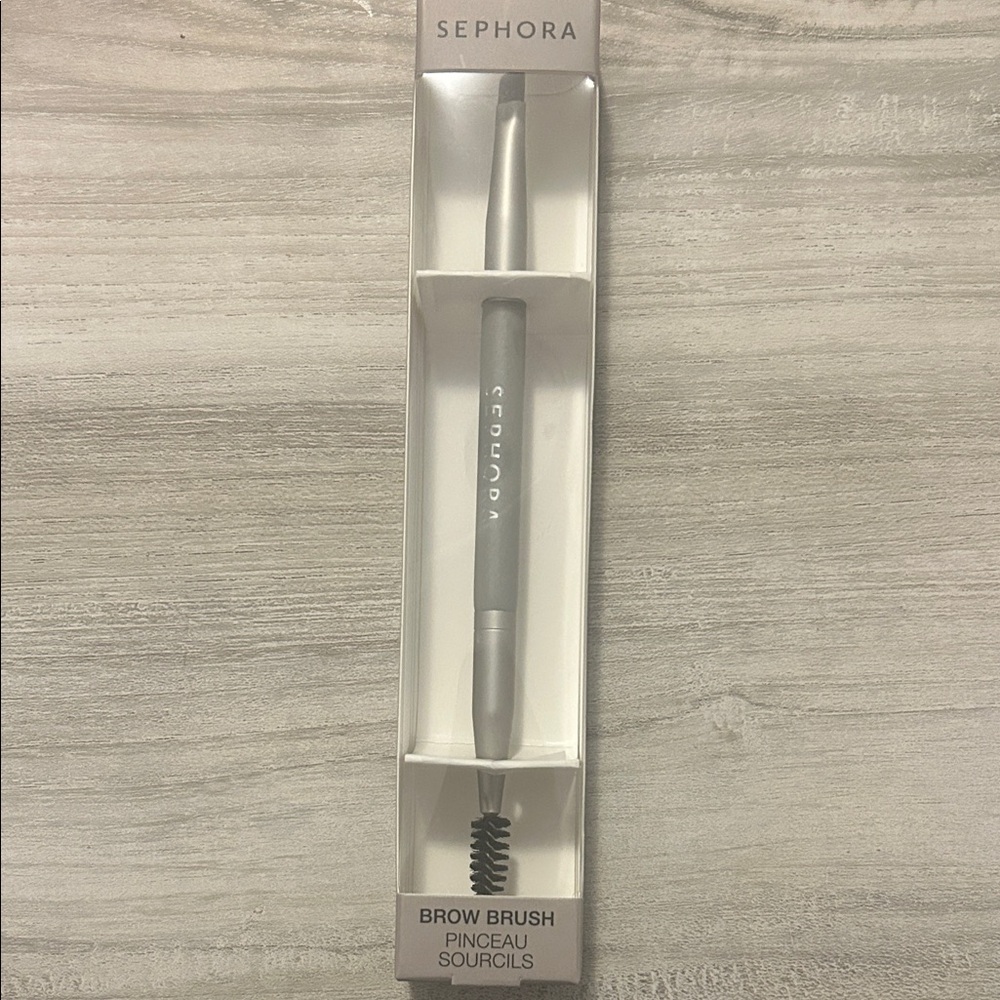 Sephora Dual-Ended Gray Brow Brush